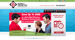 Desktop Screenshot of heatcool2.com
