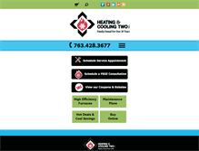 Tablet Screenshot of heatcool2.com